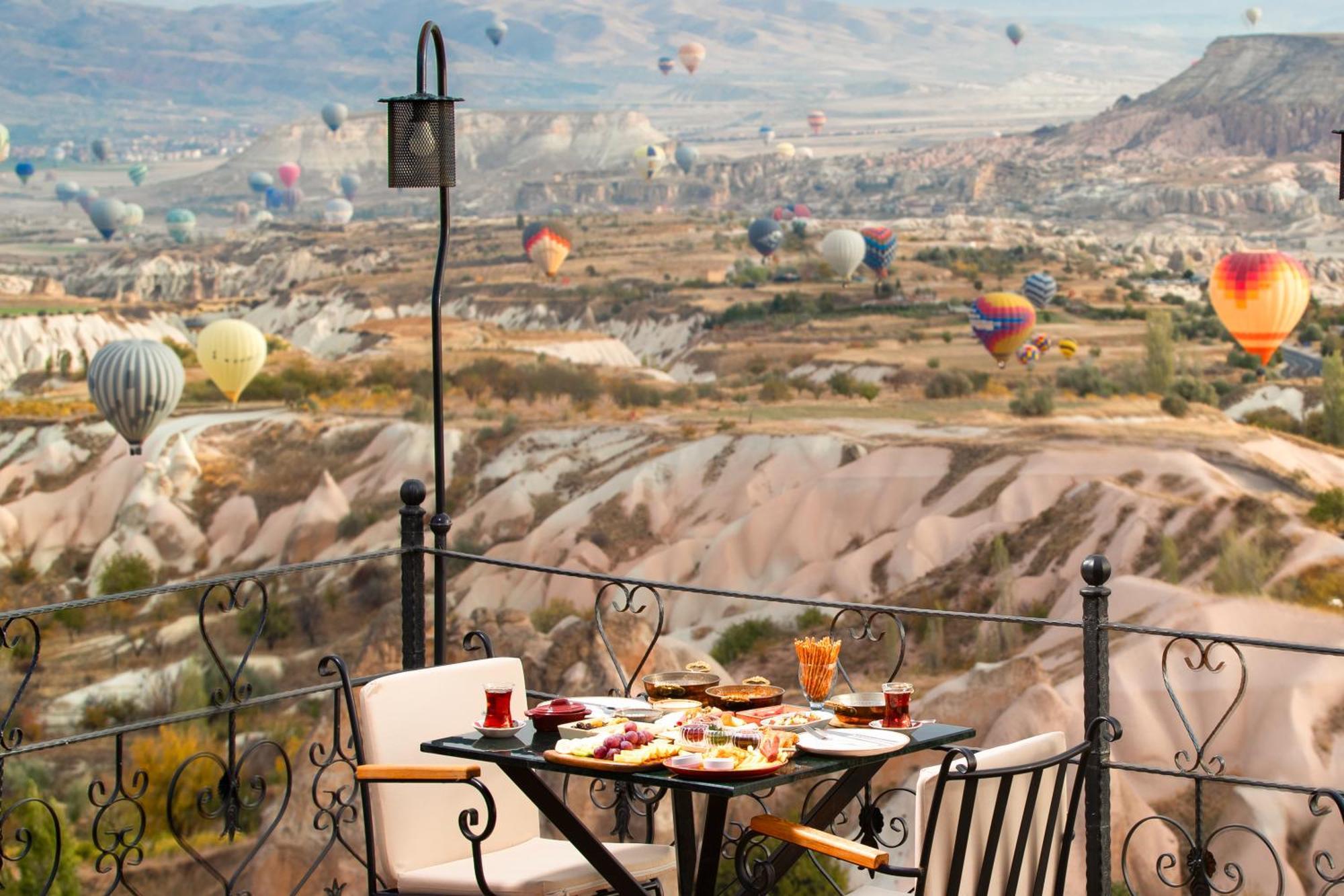 Simera In Cappadocia - Special Class - Best View Rooftop Üchisar Exteriér fotografie