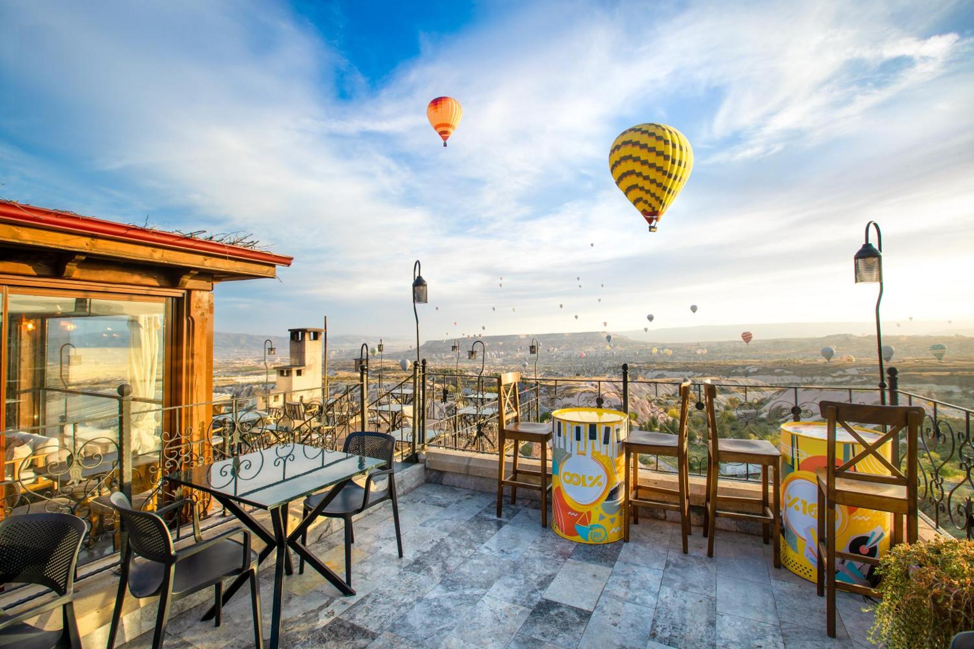 Simera In Cappadocia - Special Class - Best View Rooftop Üchisar Exteriér fotografie