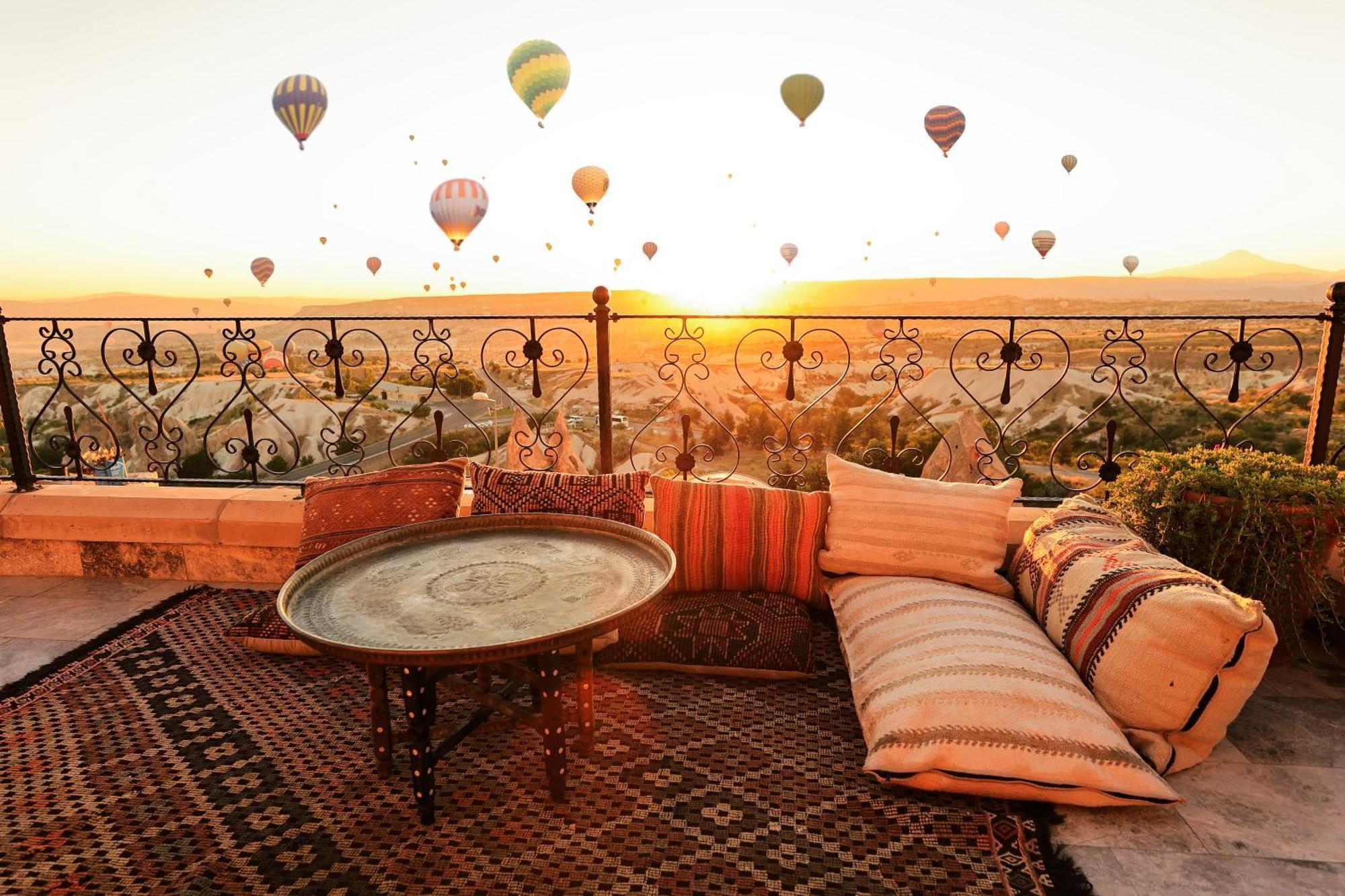 Simera In Cappadocia - Special Class - Best View Rooftop Üchisar Exteriér fotografie